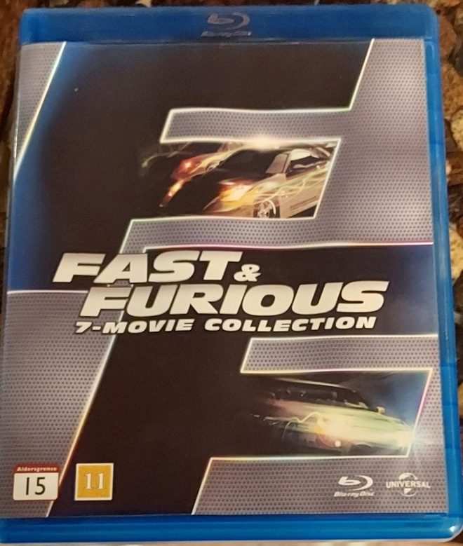 Fast & Furious 7-movie Collection blu-ray