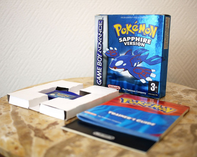 Pokémon Sapphire CIB – Nintendo Game Boy Advance (GBA)