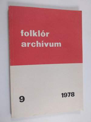 Folklor archivum 9/1978