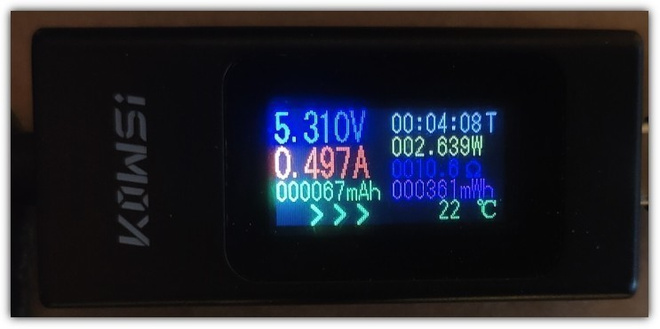 Uusi USB type-C -jännite- ja virtamittari #31291