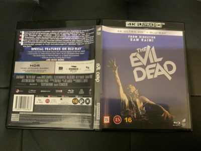 The Evil Dead 4k + Blu Ray
