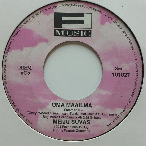 Meiju Suvas : Oma Maailma - 7"