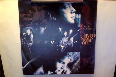 SIMPLE MINDS :: REAL LIFE :: VINYYLI 7" 1991