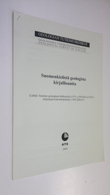Suomenkielistä geologista kirjallisuutta (monistesarja)