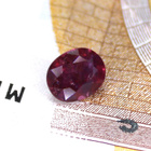 Käsittelemätön rubiini 1.27ct kuuma pinkin punainen Tansania - pikkukuva 2