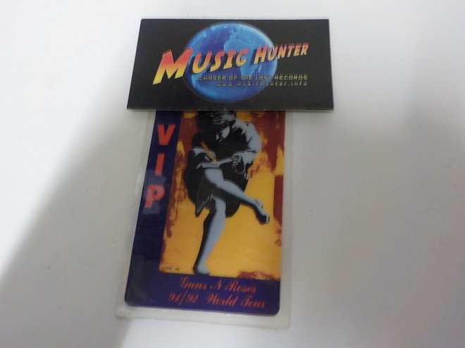 GUNS N ROSES - VIP 91/92 WORLD TOUR BACKSTAGE PASSI