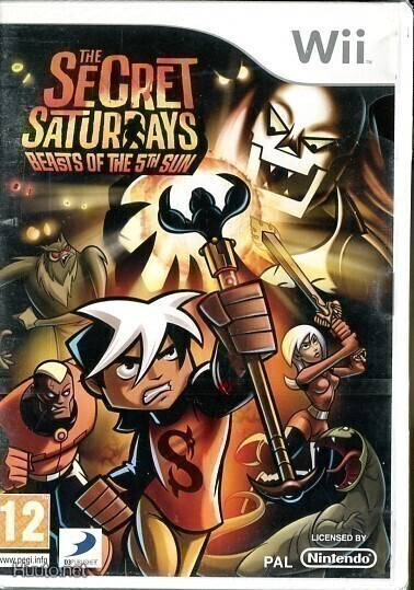 * Secret Saturdays Beasts of the 5th Sun PAL Wii / Wii U