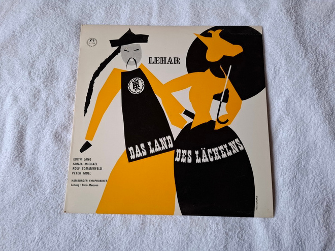 Lehar, Hamburger Symphoniker, Boris Mersson – Das Land De LP