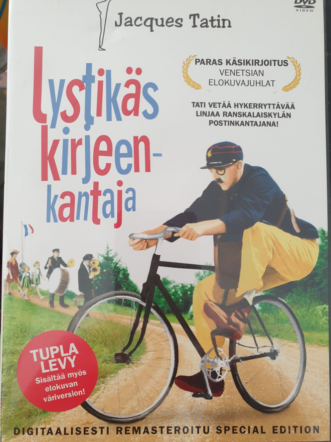 Lystikäs Kirjeenkantaja DVD Jacques Tatin