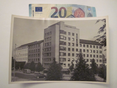 Postikortin Alkup. Valokuva Lahti 1950-l