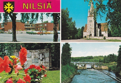 KIRKKOKORTTI - NILSIÄN KIRKKO - 1/2