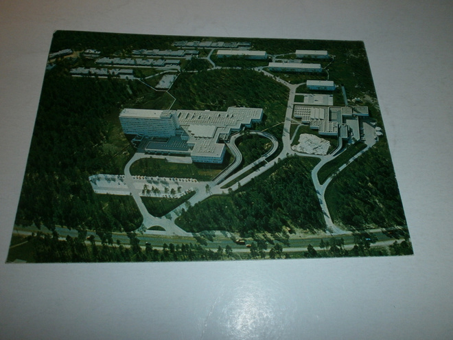 Kajaani, Kainuun Keskussairaala, ilmakuvapk, k. 1972