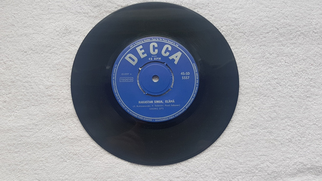 Georg Ots – Rakastan Sinua, Elämä  / Taiga 7" single
