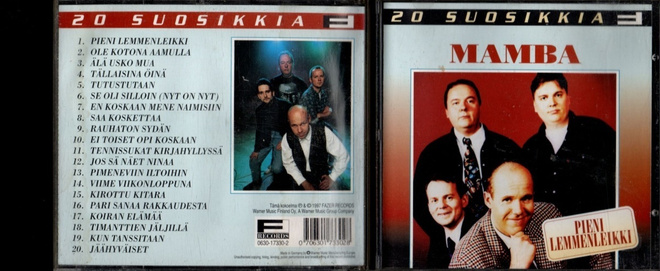 Mamba Pieni lemmenleikki cd