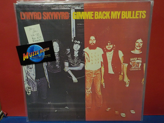Lynyrd Skynyrd – Gimme Back My Bullets M-/M- LP