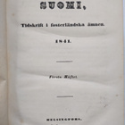 Suomi, Tidskrift i fosterländska ämnen : 1841-1843 - pikkukuva 3