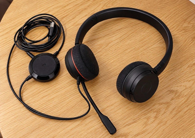 Jabra Evolve 20 USB-kuulokkeet mikrofonilla