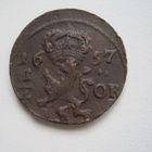 RUOTSI 1/4 ÖRE 1657.  41 - pikkukuva 1