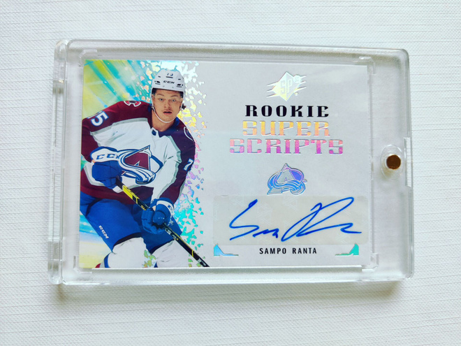 Sampo Ranta - 21-22 SPx Rookie Super Scripts