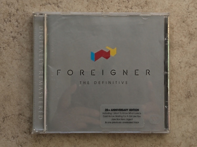 Foreigner: The Definitive, CD. 25th Aniversary Edition