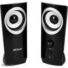 Deltaco CM653 Mini Kaiuttimet, 3.5mm, USB 2.0, musta *UUSI* - pikkukuva 2