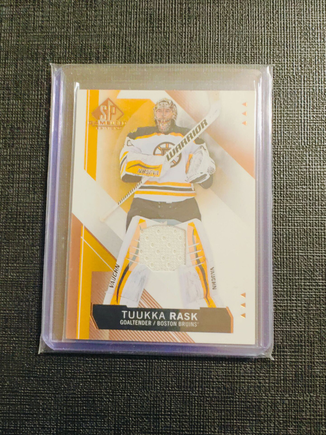 Tuukka Rask - 15-16 SP Game-Used Jersey