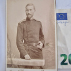 VANHA CDV Valokuva Suomalainen Sotilas 1890-l Turku - pikkukuva 1