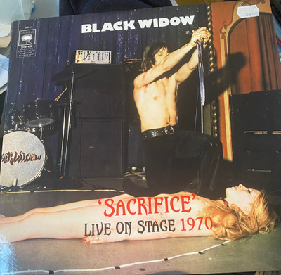 Black Widow: Sacrifice. Live on Stage 1970 LP