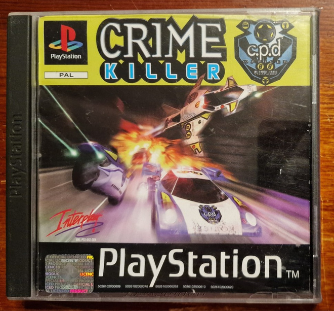 CRIME KILLER PS1 peli