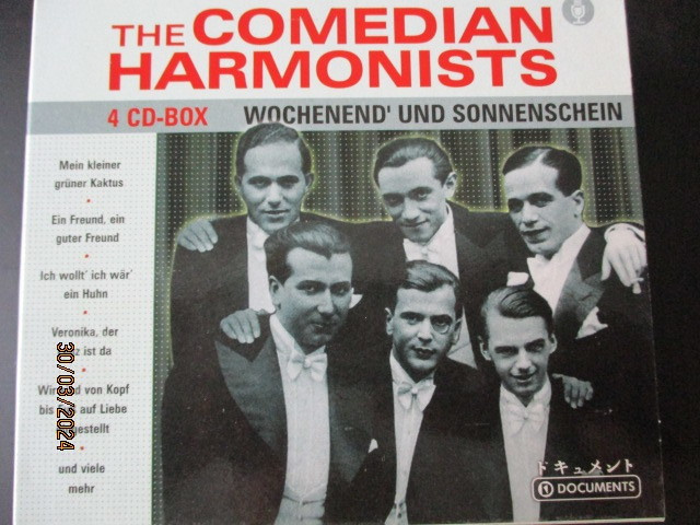 Comedian Harmonists WOCHENEND UND SONNENSCHEIN (4 x CD)
