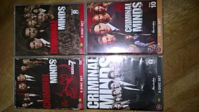 Criminal Minds kaudet 7-9  (15 DVD)