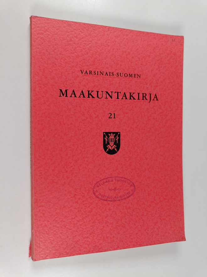 Varsinais-Suomen maakuntakirja 21