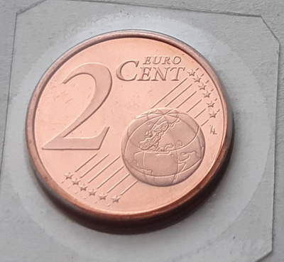 Suomi 2 cent, unc, v. 2003