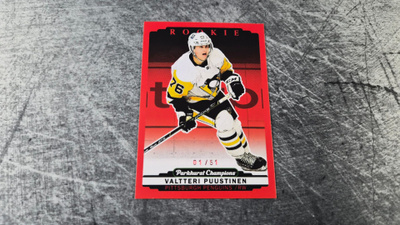 Valtteri Puustinen 2022-23 Parkhurst Champions Red /51