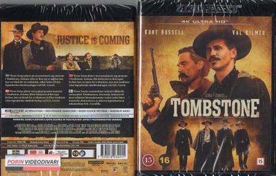 Tombstone	(61 716)	UUSI	-FI-	4K HD			kurt russell	1994