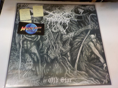 DARKTHRONE - OLD STAR M-/M- GOLD VINYL RUOTSI 2019 LP