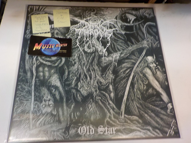 DARKTHRONE - OLD STAR M-/M- GOLD VINYL RUOTSI 2019 LP