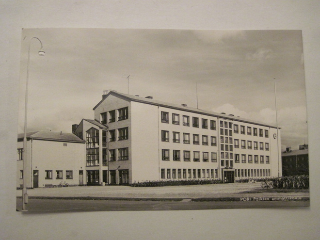 VANHA Postikortti Pori 1950-l Alkup.Mallikappale