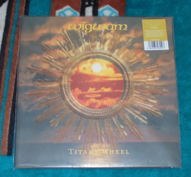 WIGWAM ~ Titans Wheel ~ LP **UUSI** Gold Transparent