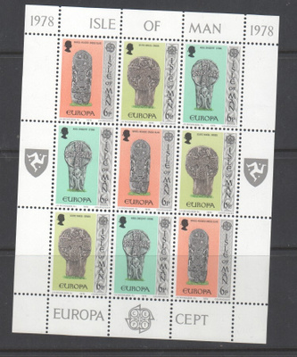 Isle of Mann 1978 Europa Cept arkki