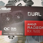 AMD Radeon RX 7600 8GB Asus Dual OC Edition näytönohjain - pikkukuva 1