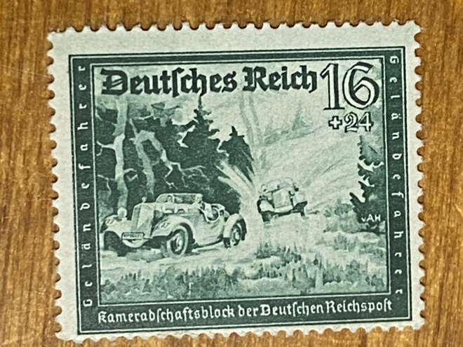 SAKSA REICH 1944 POSTIN TYÖNTEKIJÖIDEN YHTEISÖ**