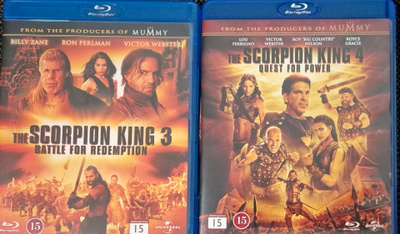 The scorpion king 3+4 -Blu-Ray