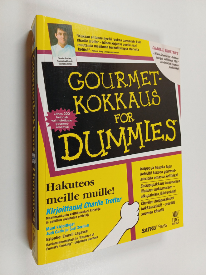 Charlie Trotter ym. : Gourmetkokkaus For Dummies