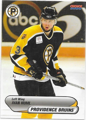 2003-04 Providence Bruins #8 Ivan Huml ex- Kärpät farmi