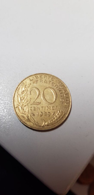 20centimec 1989 ranska kl 5-6