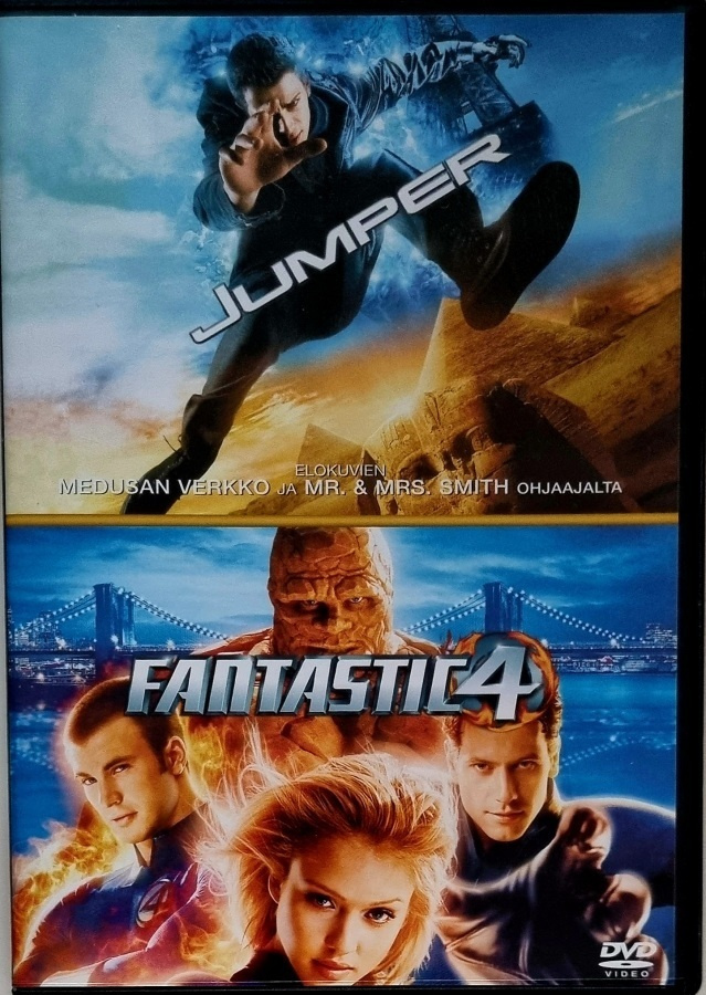 JUMPER & FANTASTIC 4 DVD (2 DISCS)