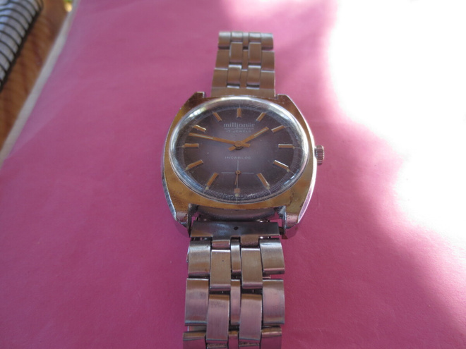 Miesten Rannekello Milljonär, 17 Jewels