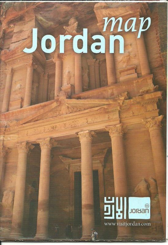 JORDANIA KARTTA 1:750 000