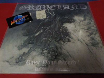 GRAVELAND - RAISE YOUR SWORD! / RAIDERS OF REVENGE M-/EX LP